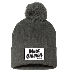Meat Church Pom Beanie